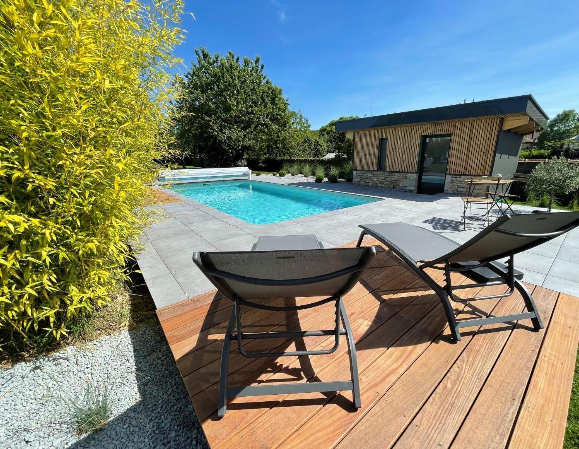 Sejour Detente - Appart'Hotel N 1 Avec Jaccuzi, Piscine Et Petit-Dejeuner Chouzelot Extérieur photo