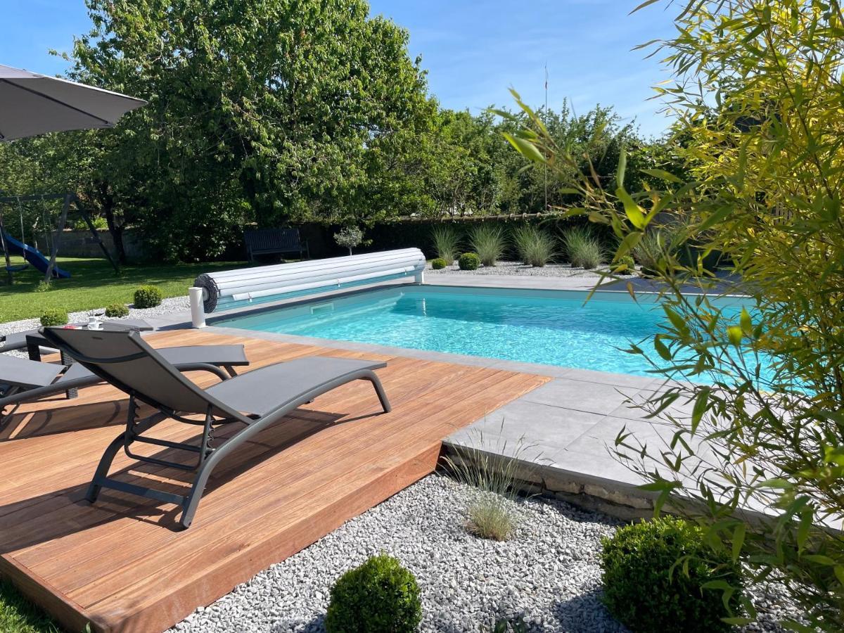 Sejour Detente - Appart'Hotel N 1 Avec Jaccuzi, Piscine Et Petit-Dejeuner Chouzelot Extérieur photo